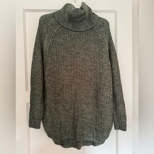 A New Day green Turtleneck Sweater, size M